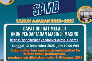 Biru Putih Modern Pengumuman Beasiswa Kiriman Instagram